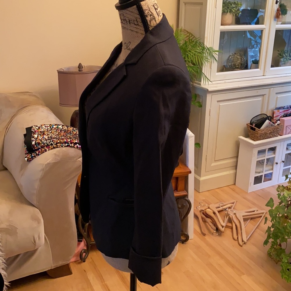 Express Single Button Short Blazer - image 2